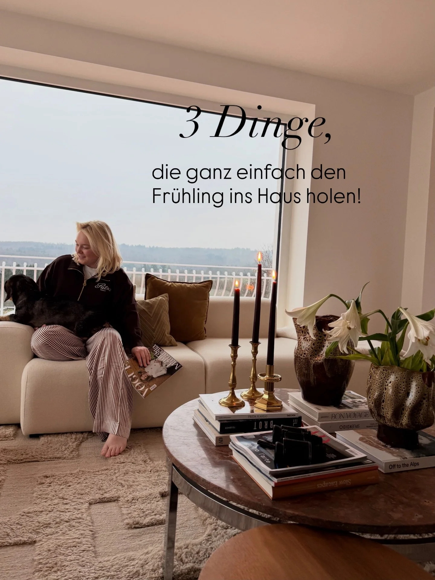 3 Dinge, die ganz einfach den Fr&uuml;hling ins Haus holen! 🪻☀️