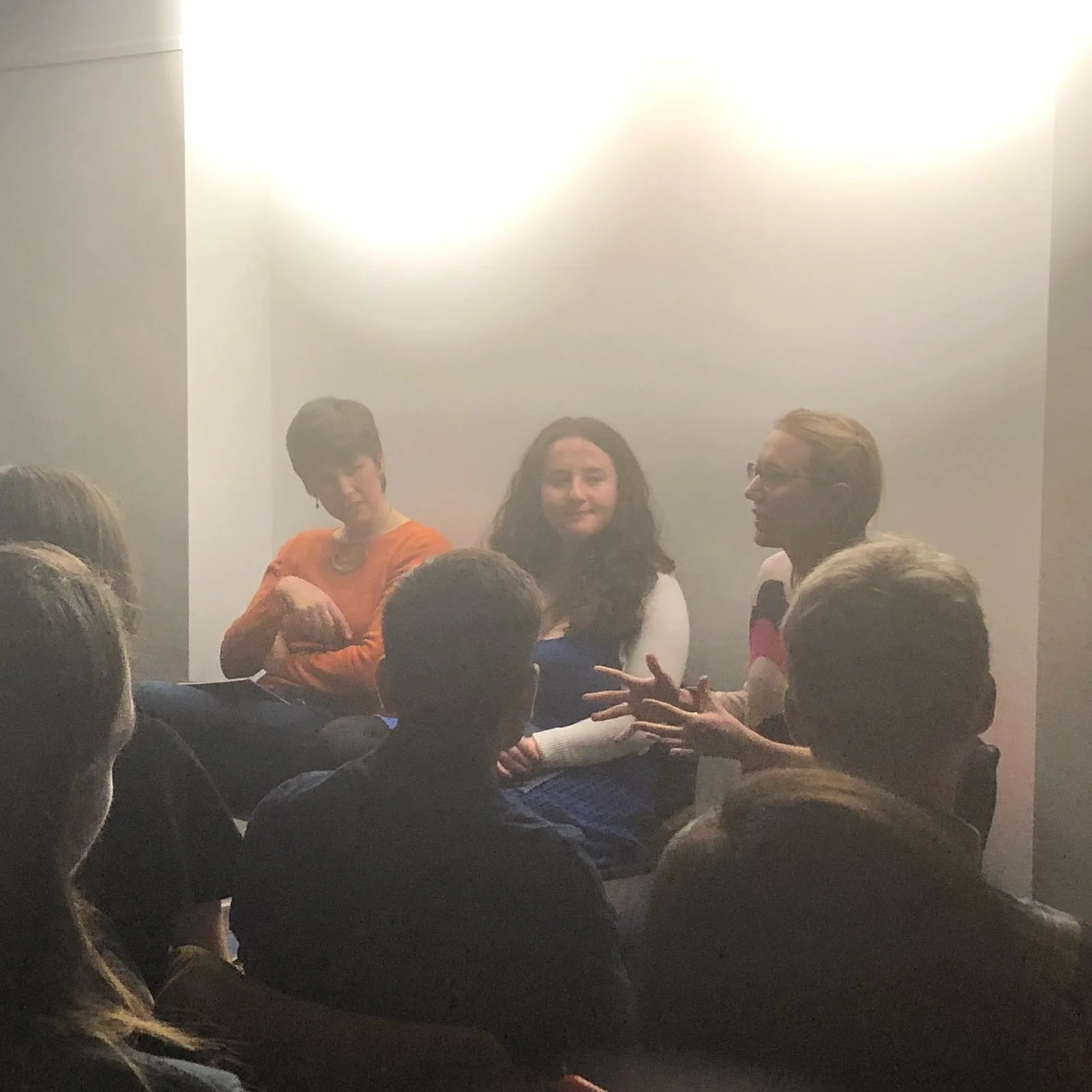 And all three poets answered questions from our lovely audience!