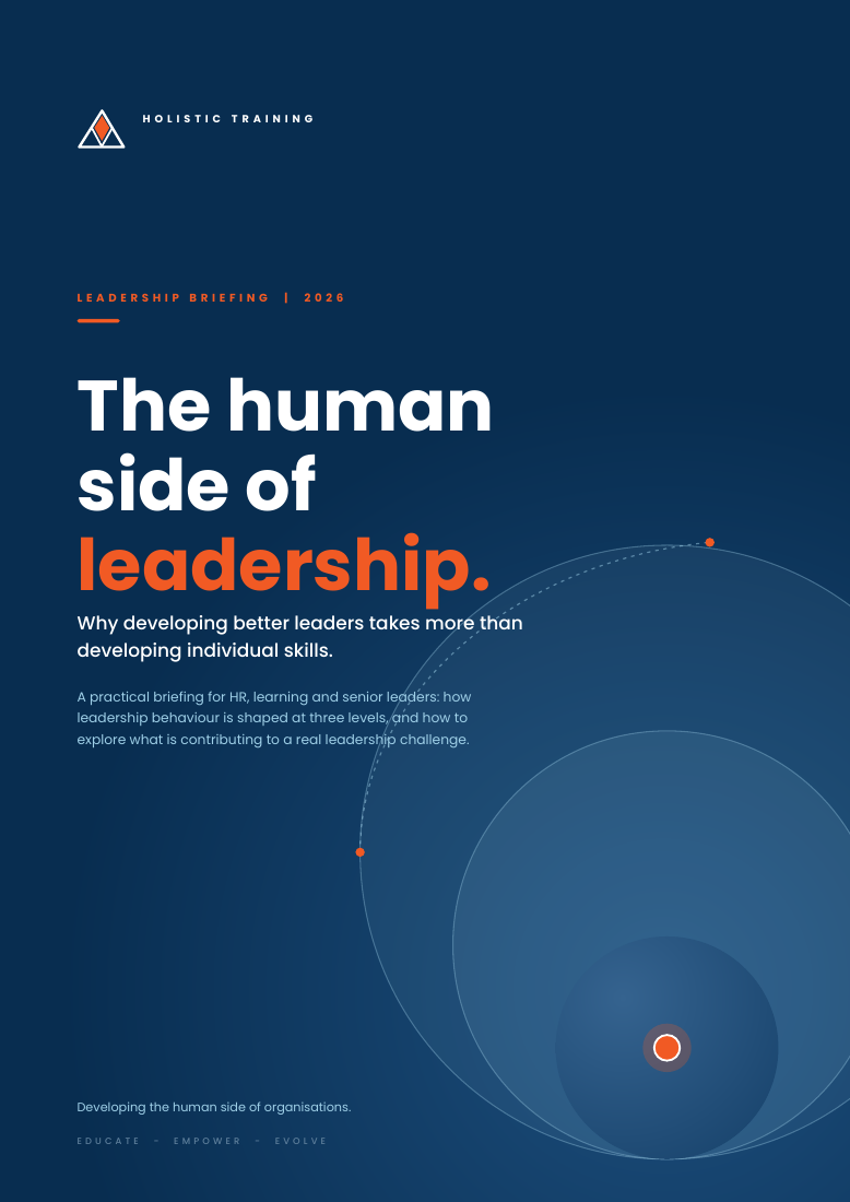 The Human Side of Leadership guide cover