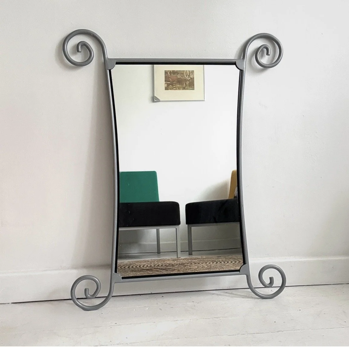 90s spiral mirror
