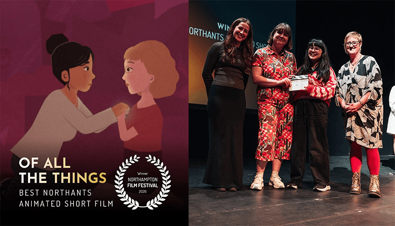 We Won! ‘Of All The Things’ Takes Home a Trophy