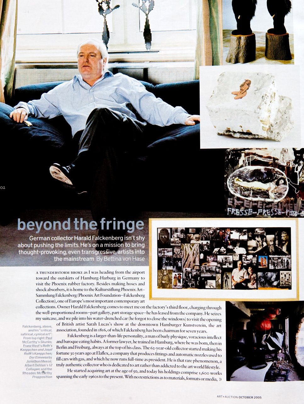 Beyond the Fringe, Art and Auction