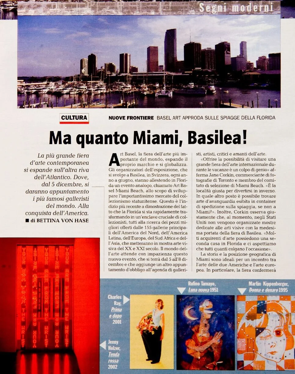 Ma Quanto Miami, Basilea! Panorama