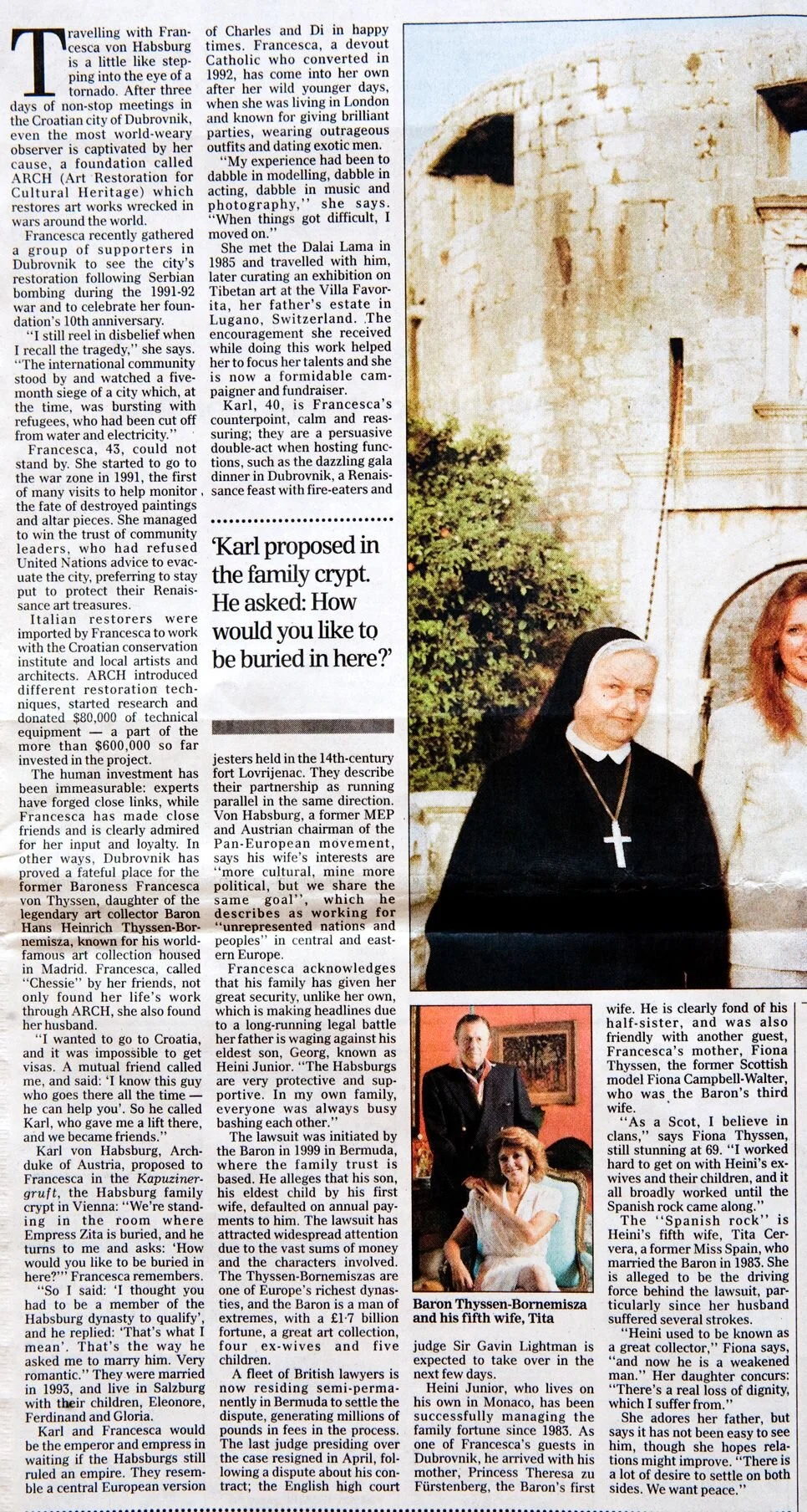 Why My Dabbling Days Are Over, Daily Telegraph