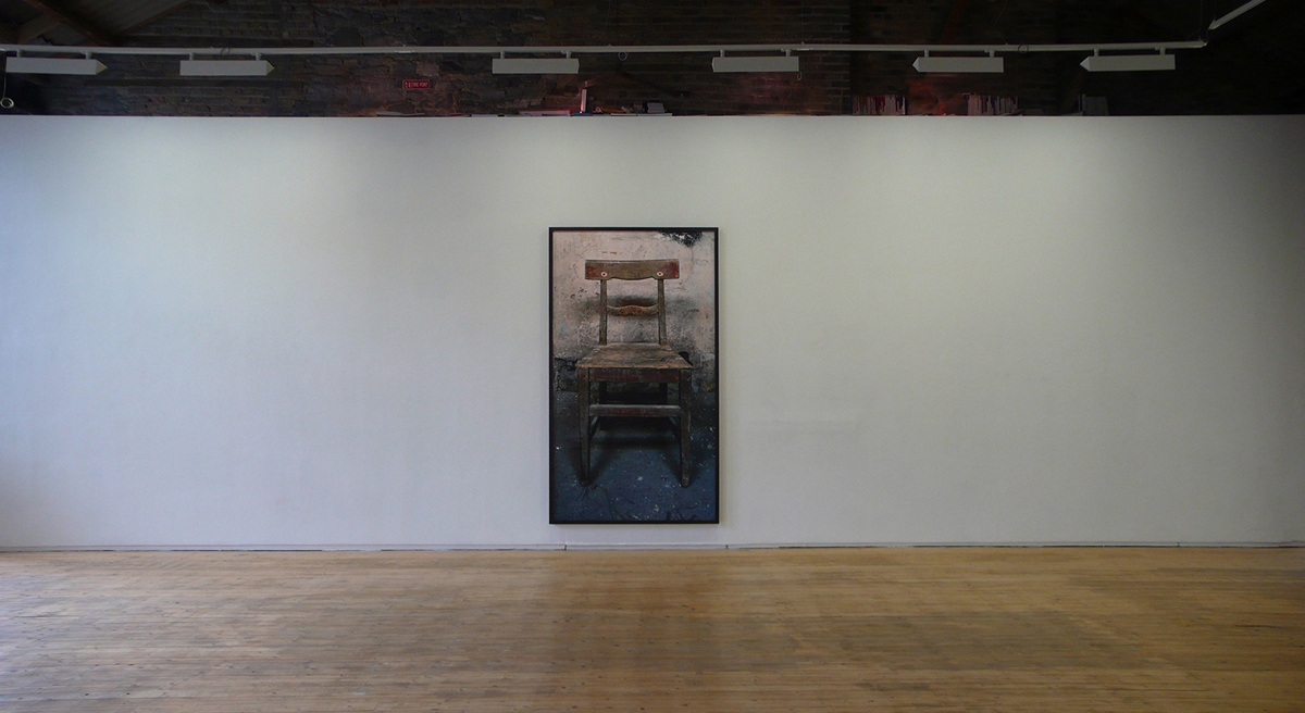 Chair, 2014, Archival pigment print, 266 x 150 cm