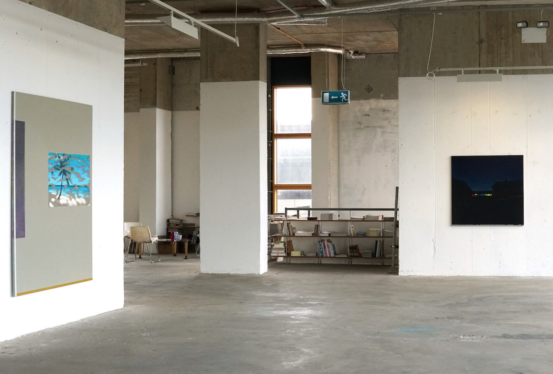 Ramon Kassam | Study for a Studio by the Sea. Green on Red Gallery Dublin 2018.