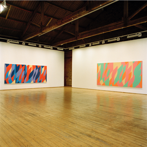 Installation view at Green On Red Gallery, May 2007.