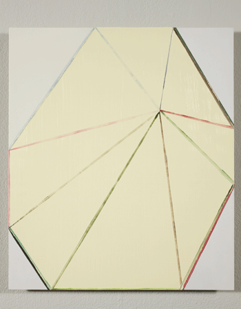 Fergus Feehily (Broome) Anxiety (2008) Oil on MDF 35 x 30 x 1.6cm