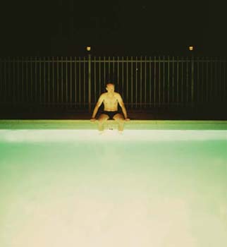 Phoenix to Vegas VII (Pool Boy) (2002) Lambda print 101.6 x 76.2 cm