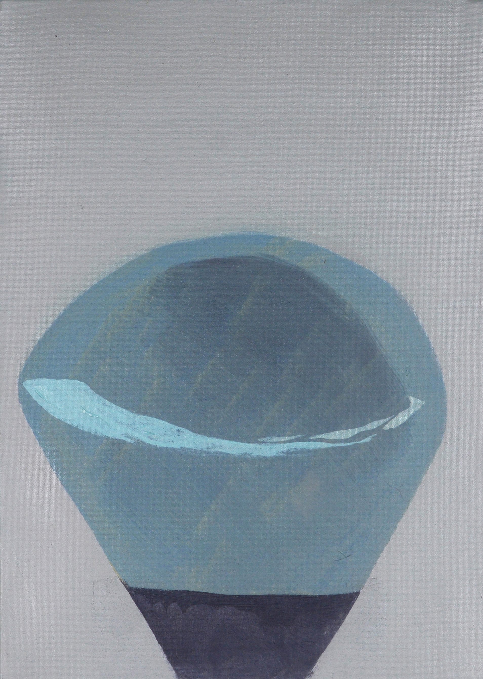 Pin Head, 2013, Oil on canvas, 35 x 25 cm