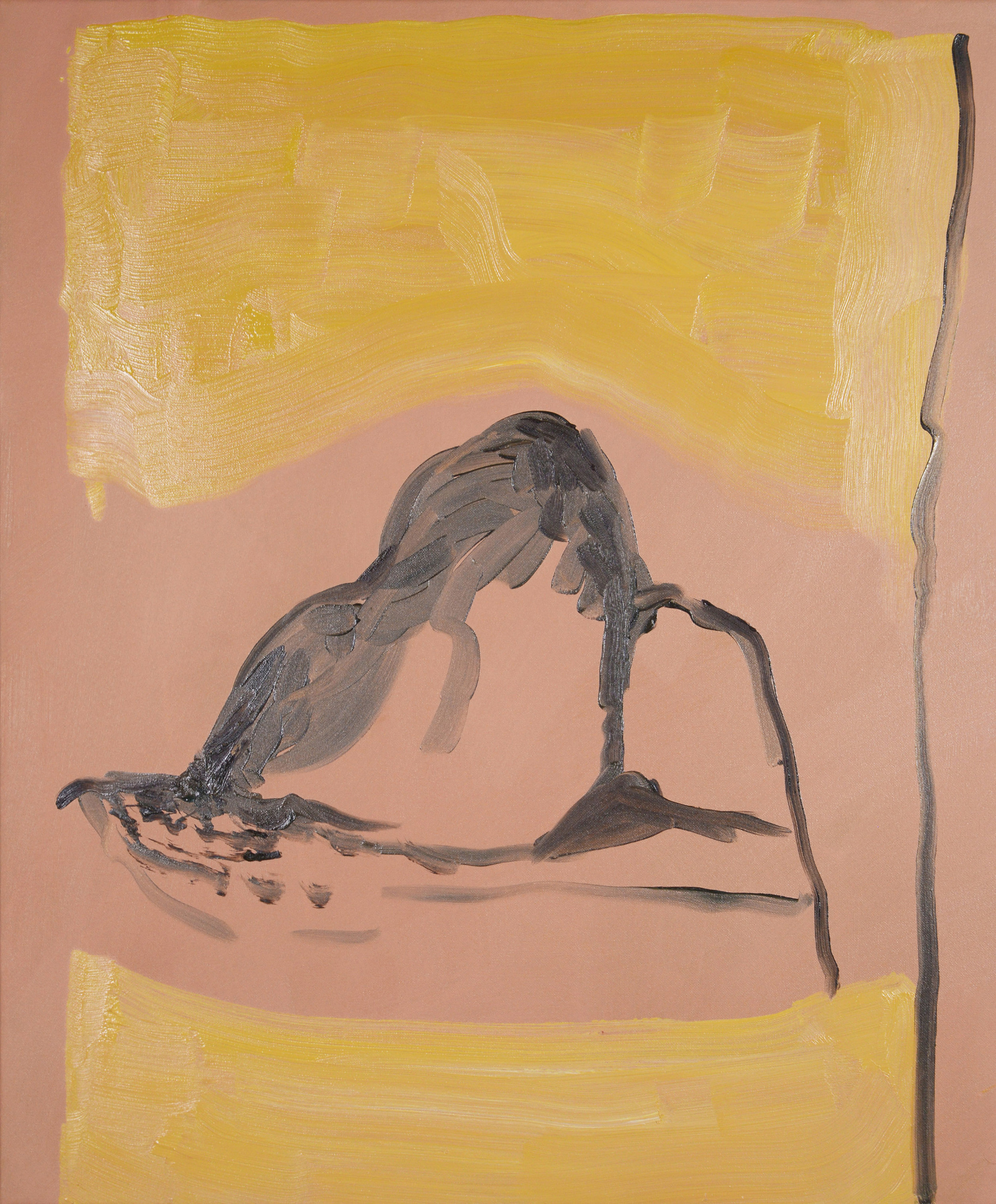 Bather, 2013, Oil on canvas, 60 x 50 cm
