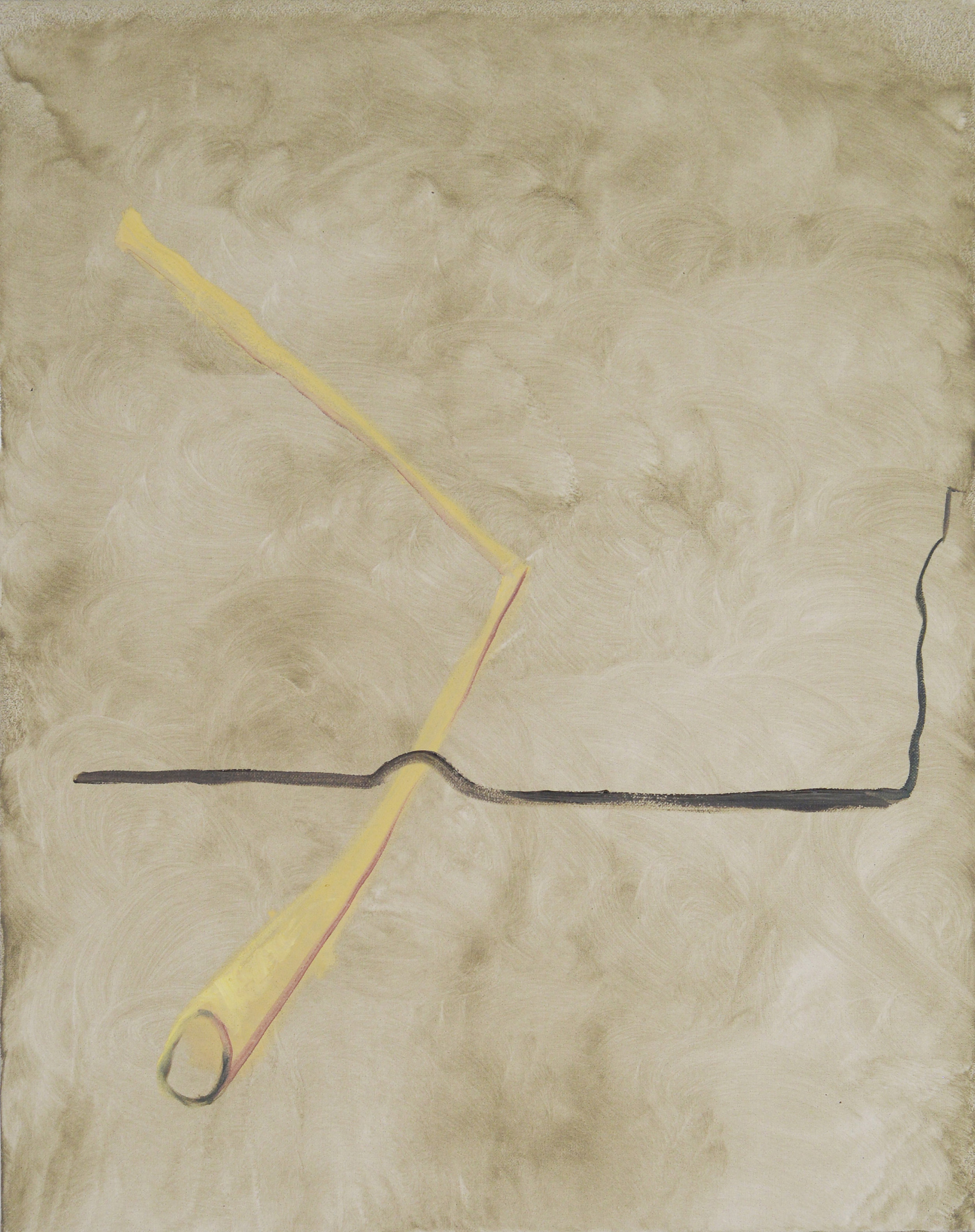 Pipe, 2013, Oil on canvas, 50 x 40 cm
