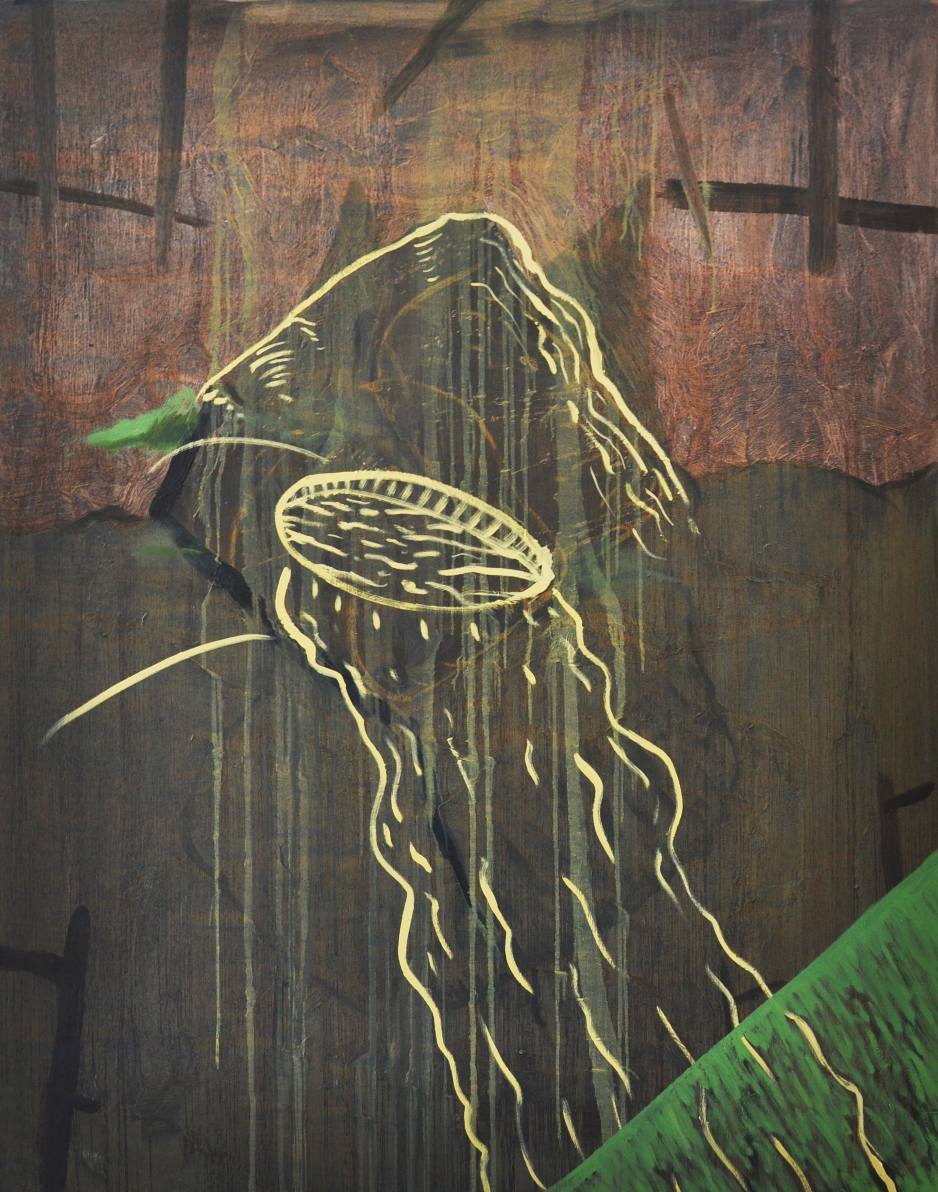 Source, 2013, Oil on canvas, 150 x 125 cm