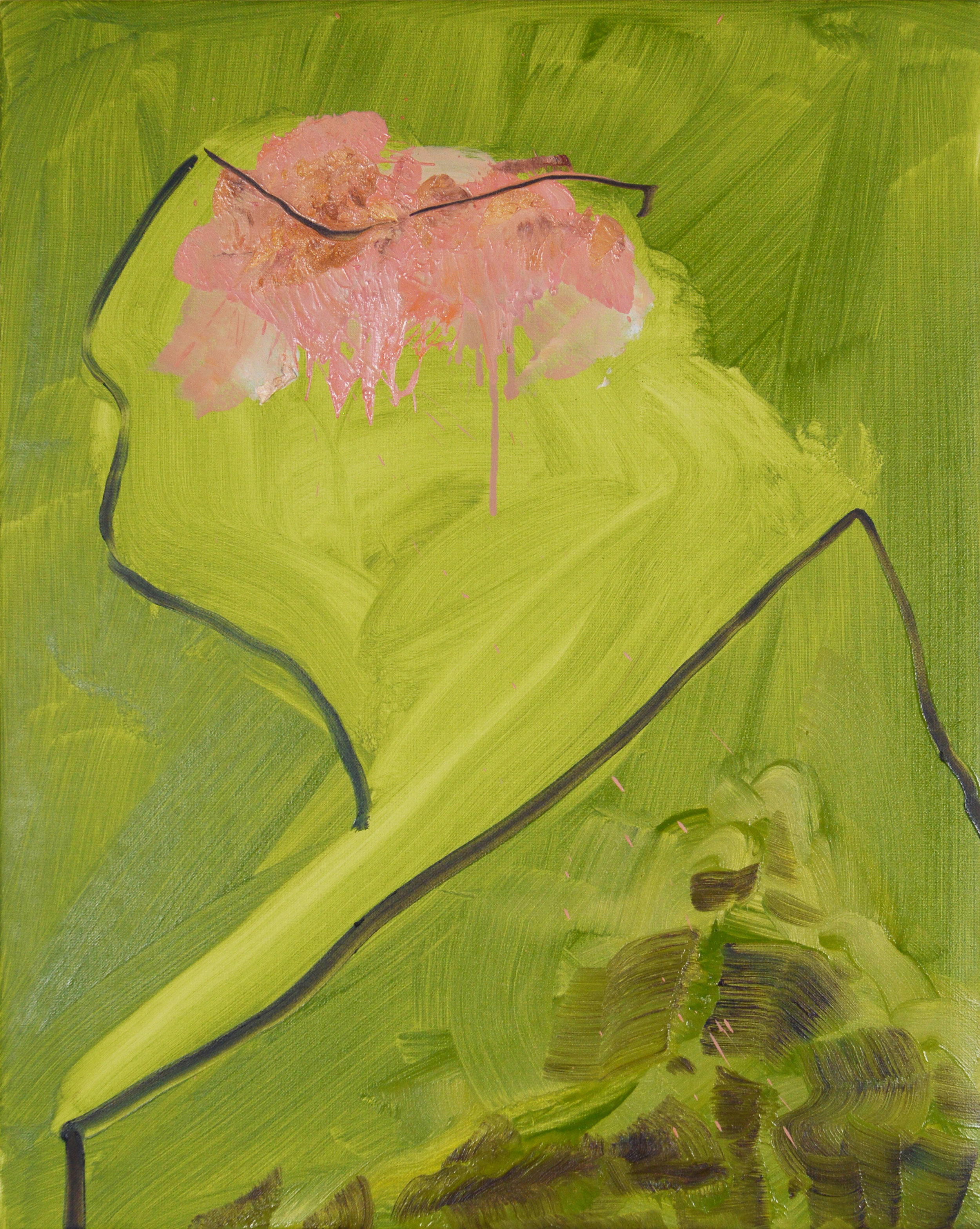 Bust, 2013, Oil on canvas, 50 x 40 cm