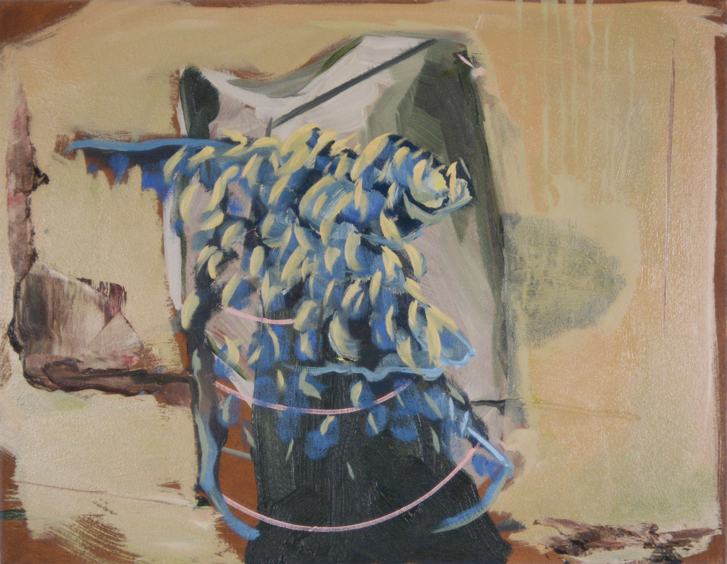 Armature, 2013, Oil on canva, 30 x 40 cm