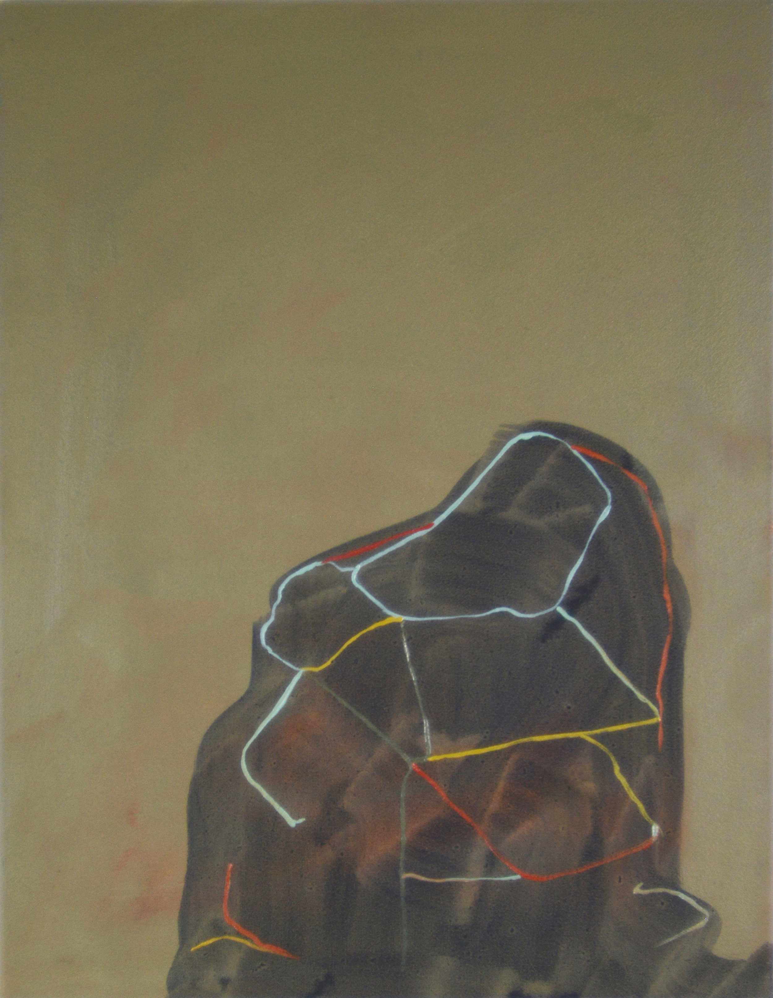String, 2013, Oil on canvas, 40 x 30 cm