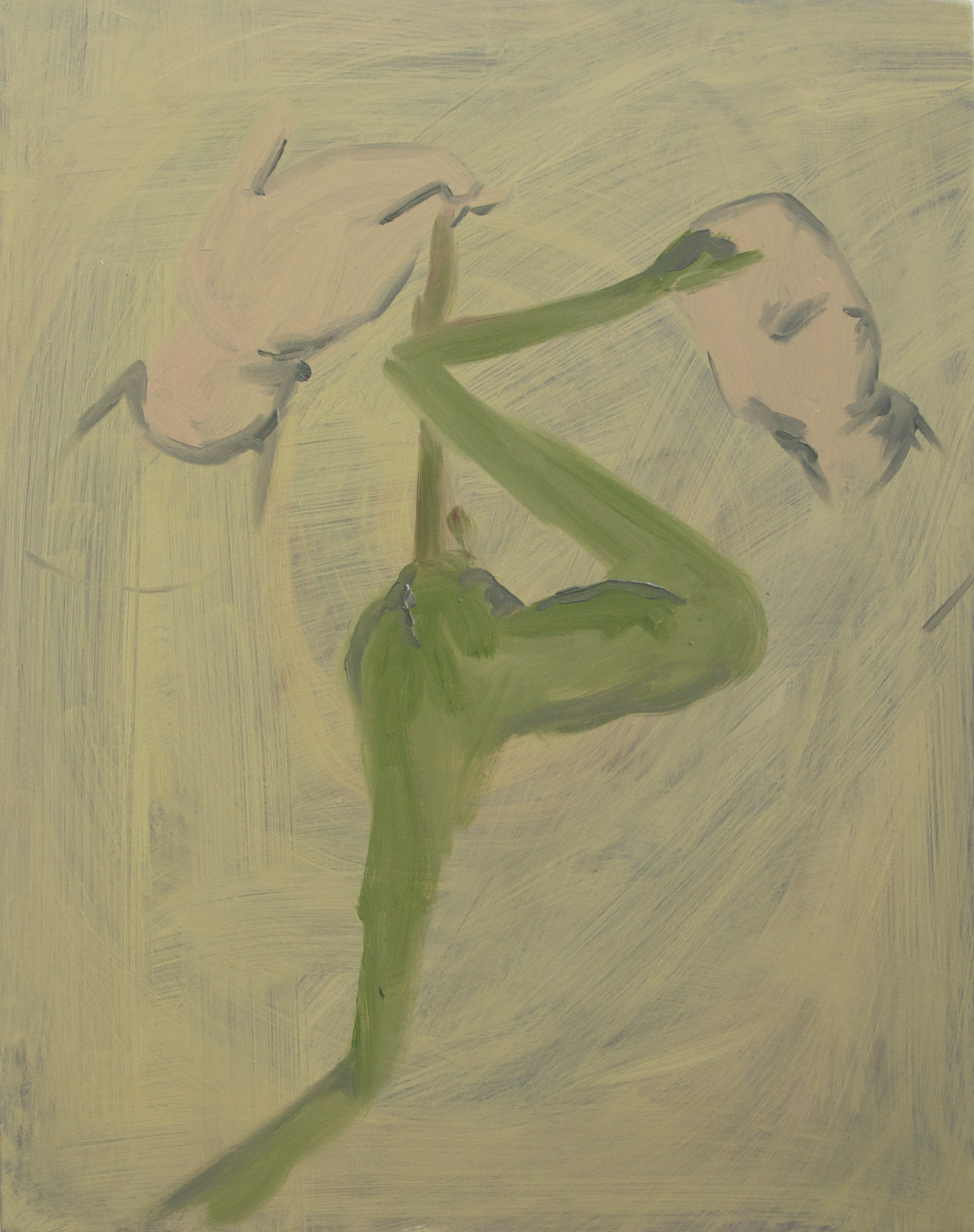 Electric, 2010, Oil on cotton, 50 x 40 cm