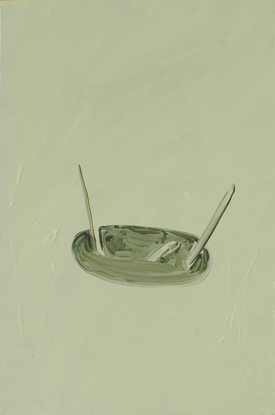 Antenna, 2011, Oil on cotton, 40 x 60 cm