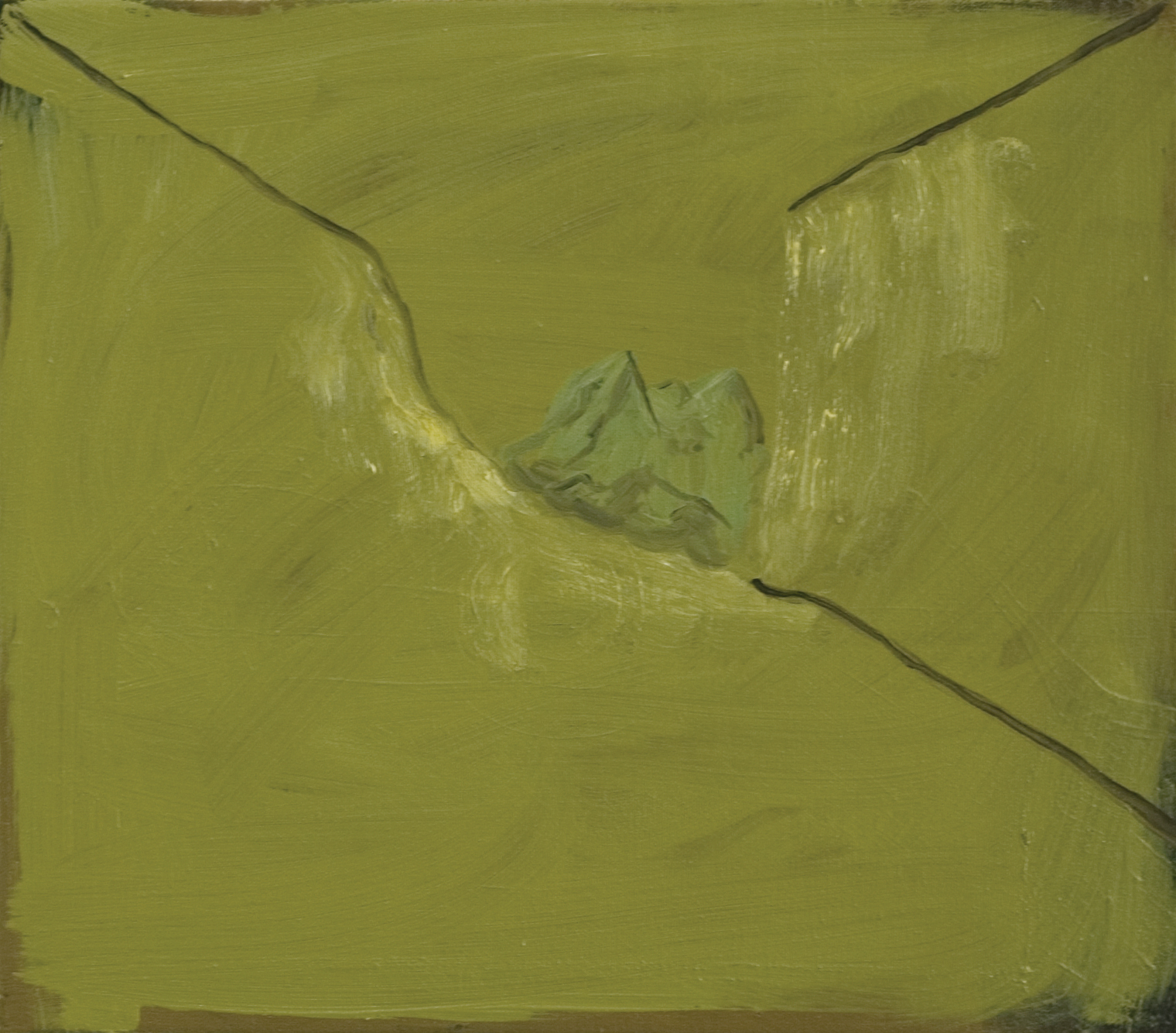 Far Away Valley, 2009, Oil on canvas, 35 x 40 cm