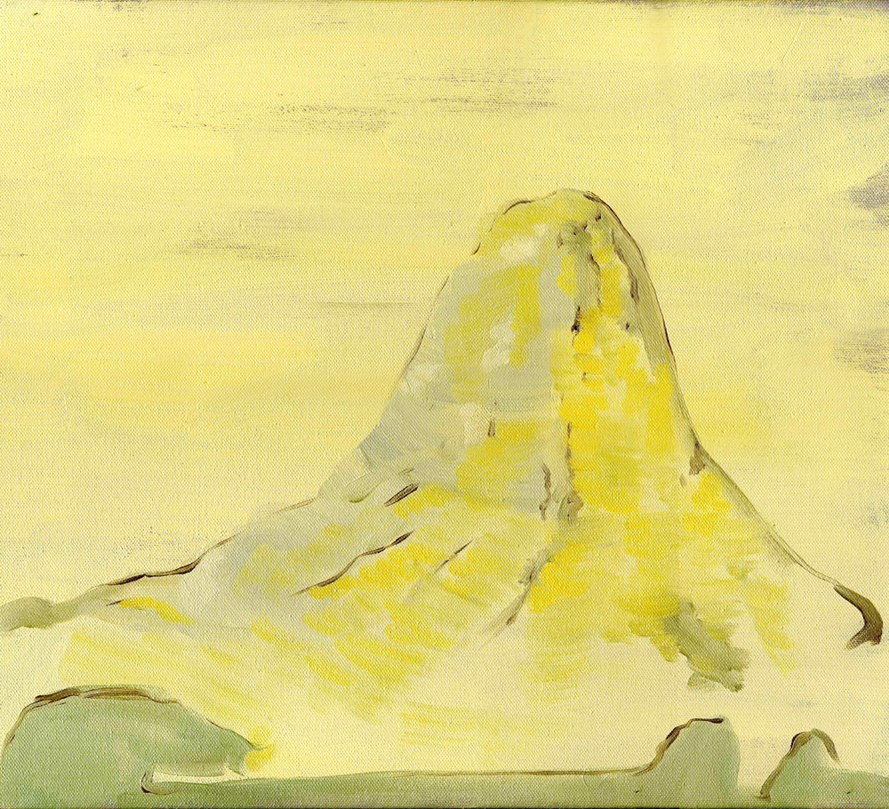 Box Mountain, 2009, Oil on canvas, 35 x 45 cm