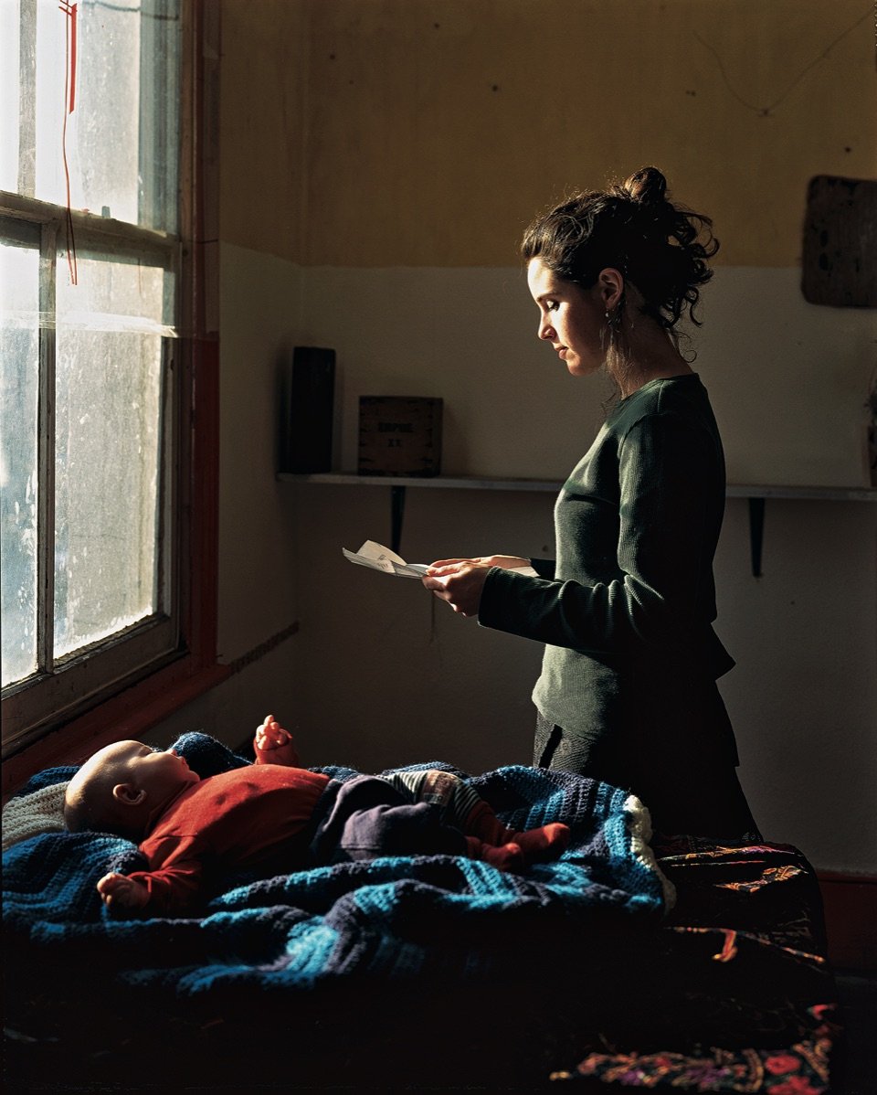 Woman Reading a Possession Order
