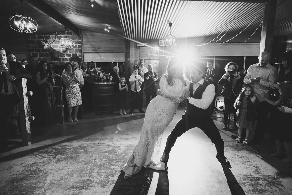 The Shearing Shed first dance