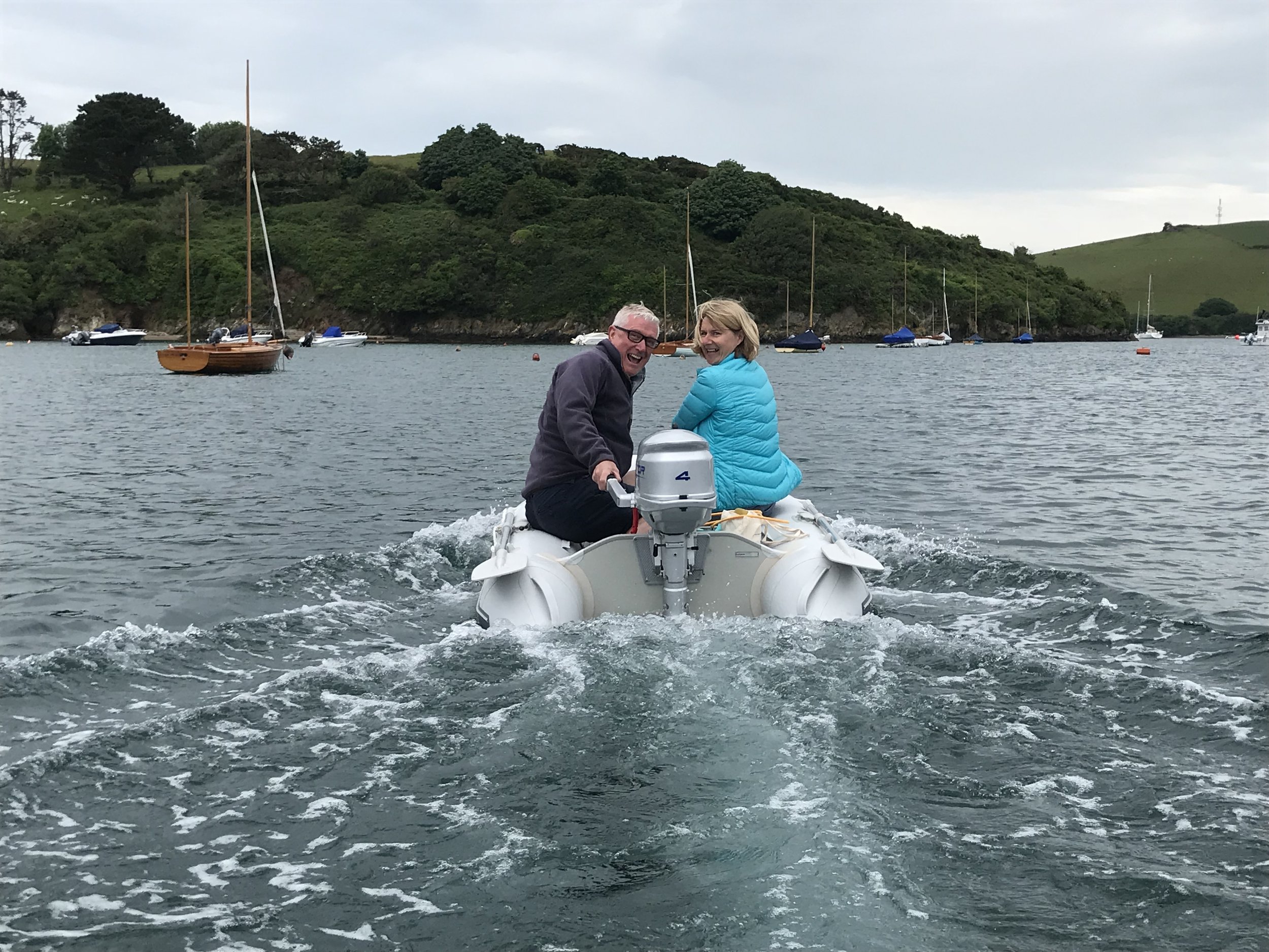 Hendrix crew steaming ahead, extra 1/2 horsepower