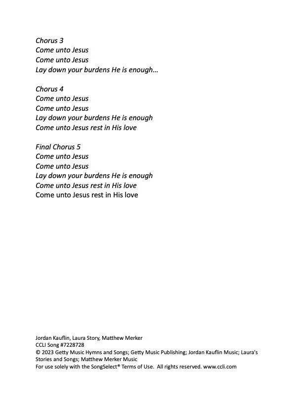 Come Unto Jesus LYRICS2.jpg