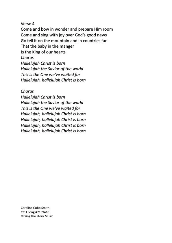 Hallelujah Christ Is Born LYRICS2.jpg