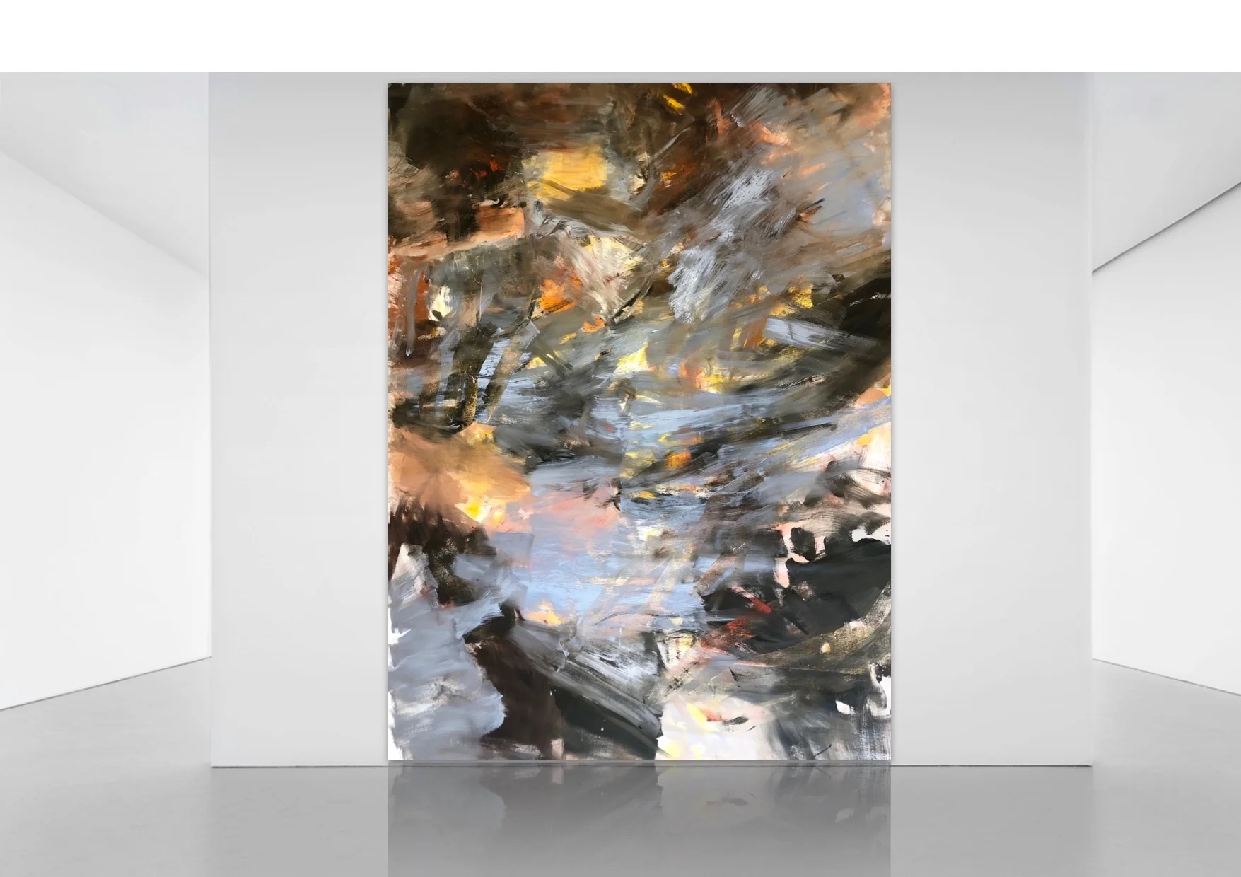 In medias res, eggoiltempera on canvas, 300 x 180 cm, 2018