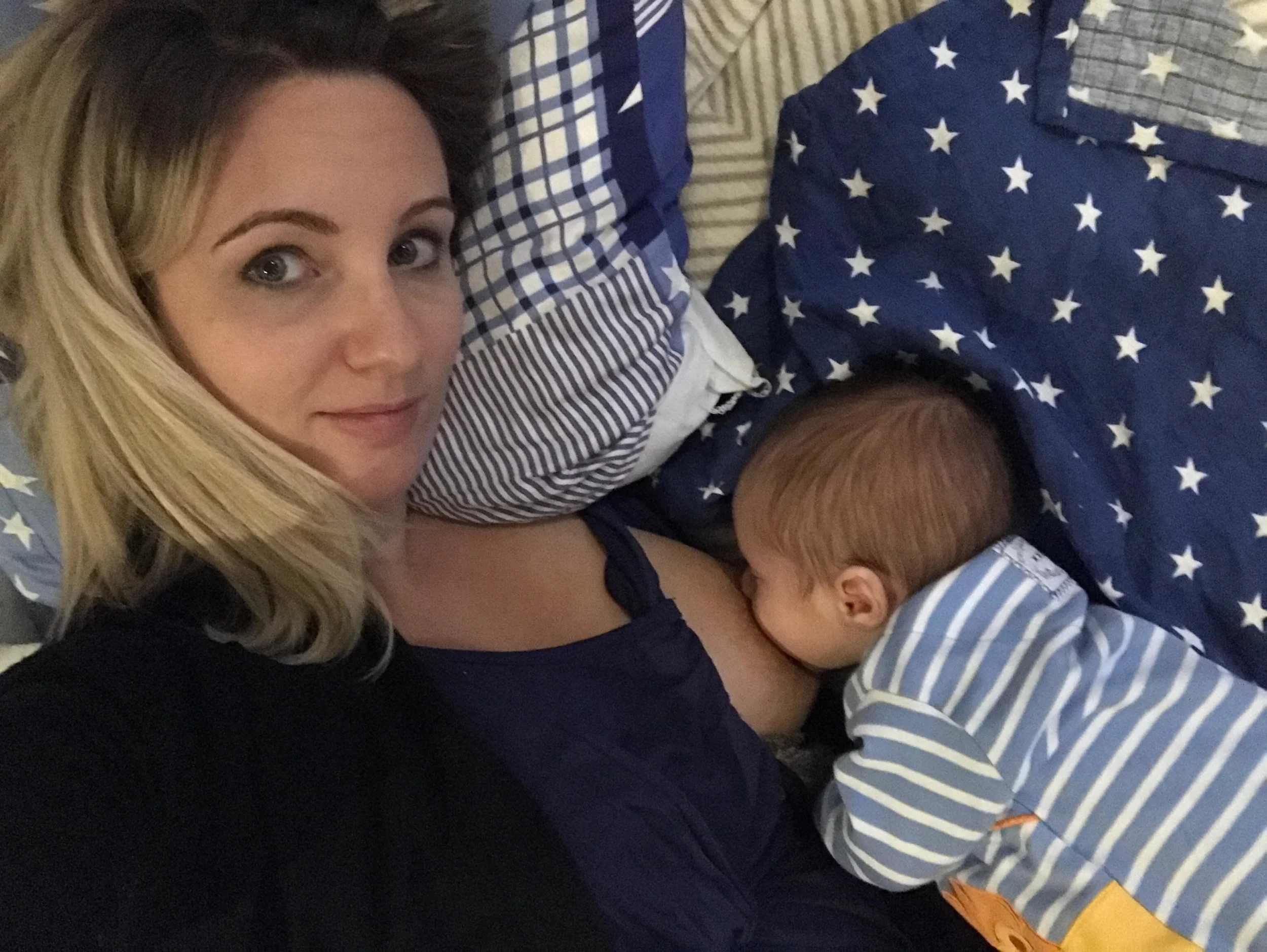 Breastfeeding Lying down