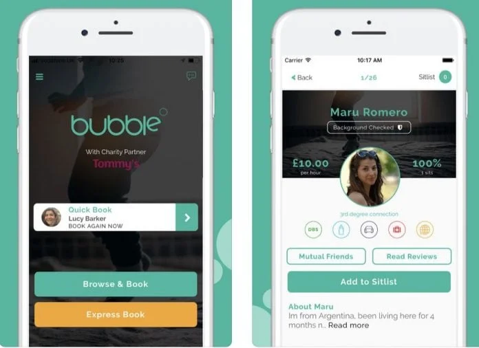 Super easy to use and book baby sitters