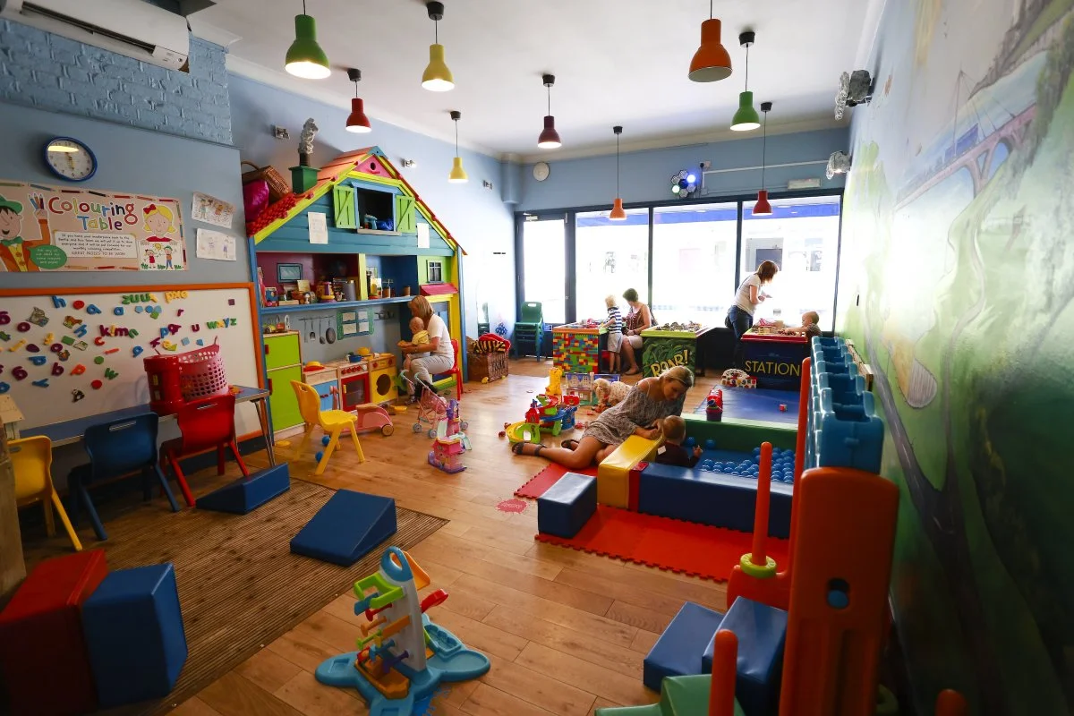 Inside the crèche
