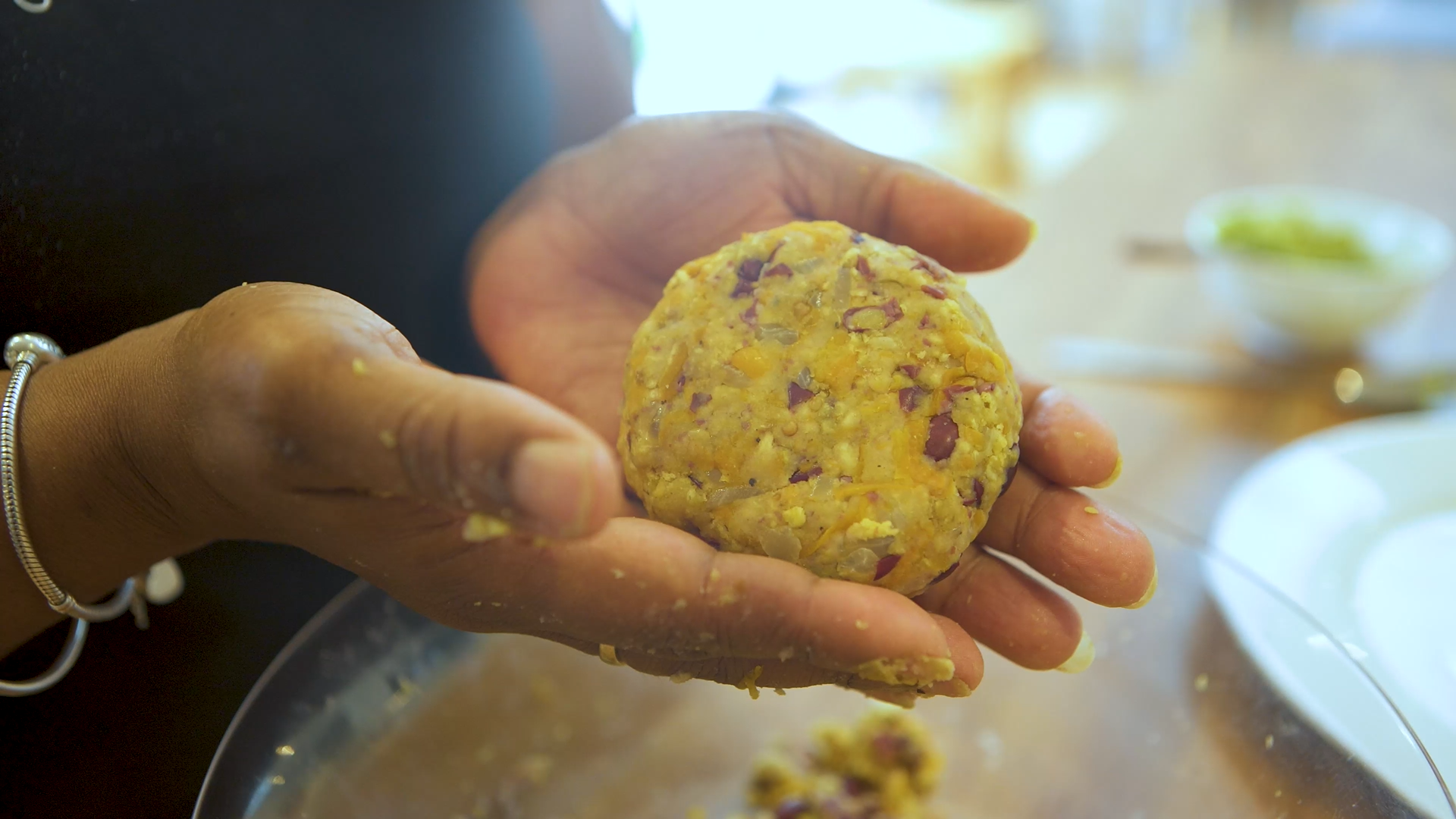 Vegan Jerk burger