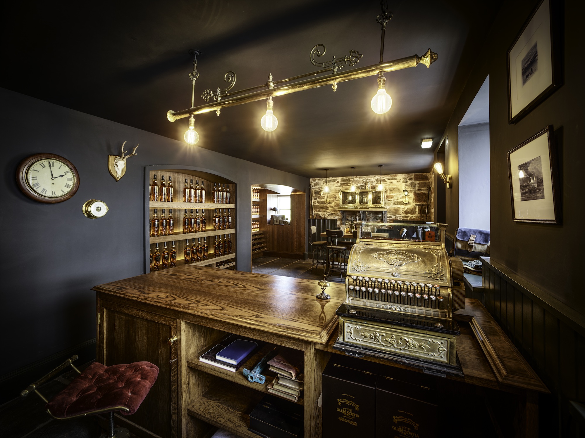 Brass Cash Register