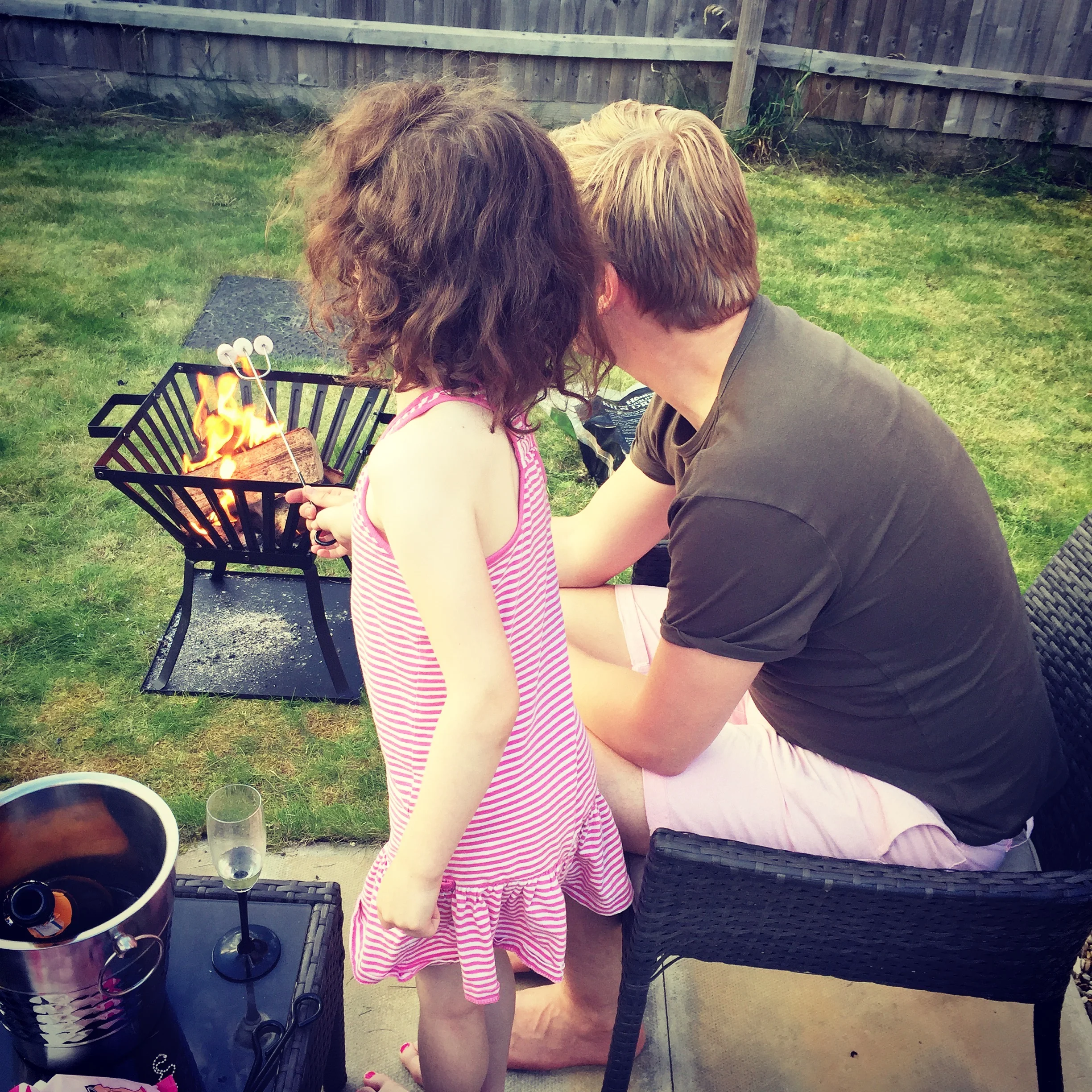 A BBQ and a FIRE PIT - we had the all essentials