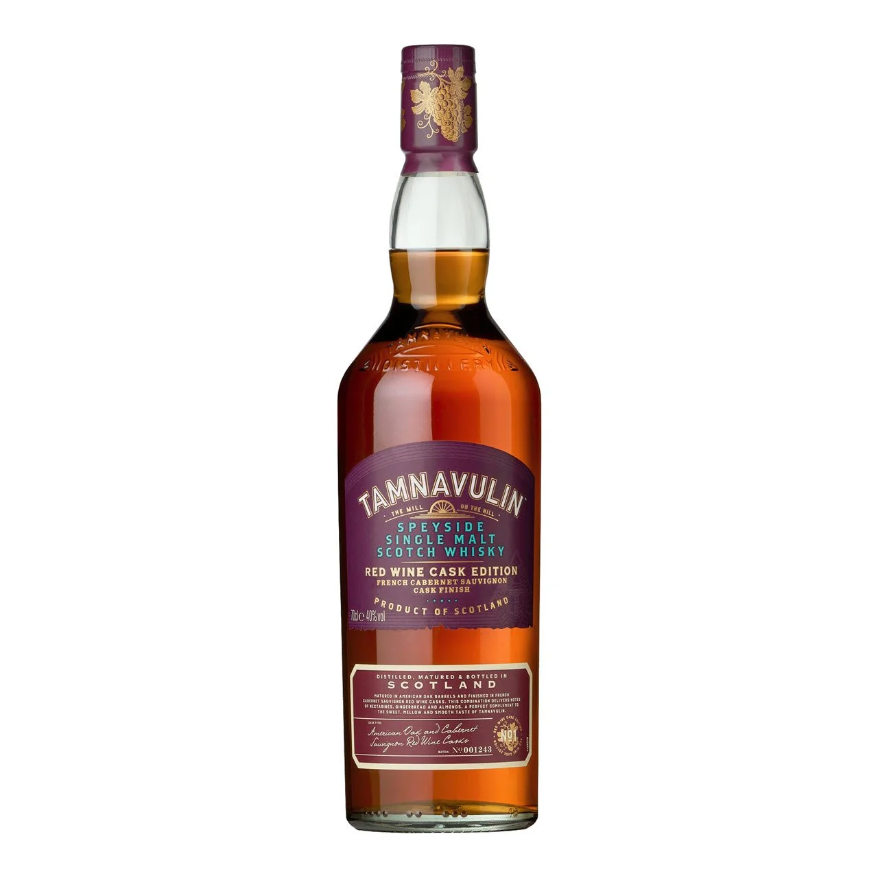 Tamnavulin Red Wine Cask Edition French Sauvignon Cask Finish — Whisky Saga