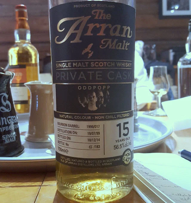 Arran OddPopp 15 YO Bourbon Barrel
