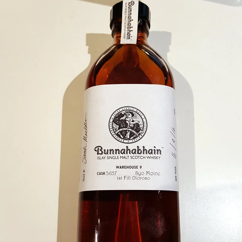 Bunnahabhain Moine 8 YO Cask #3657 Hand Filled Exclusive