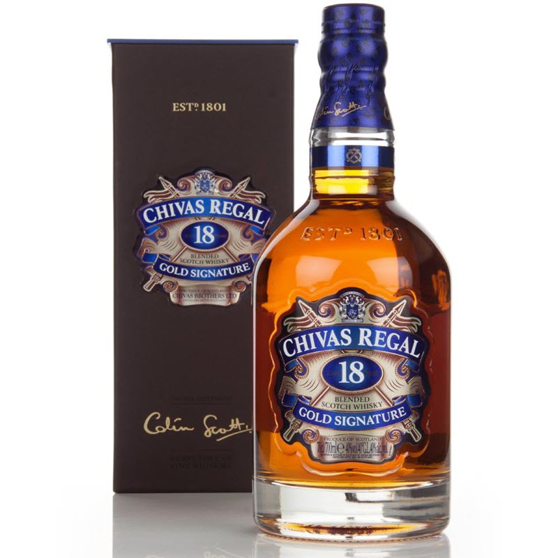 Chivas Regal 18 YO Gold Signature — Whisky Saga