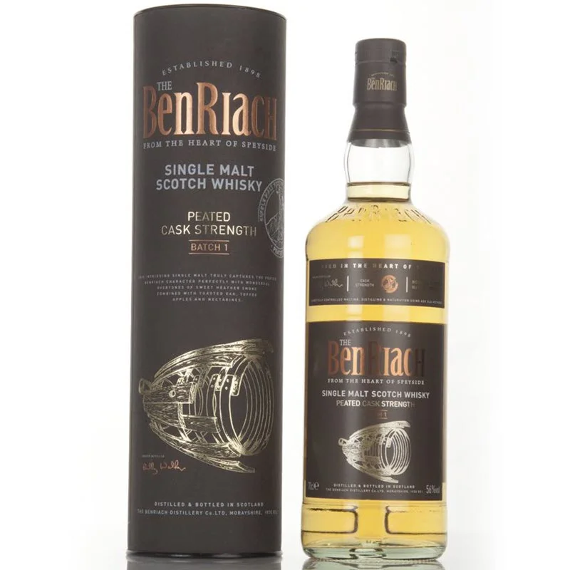 BenRiach Peated Cask Strength Batch 1