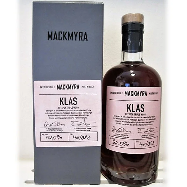 Nordic Whisky #168 - Mackmyra Klas Rotspon Triple Wood