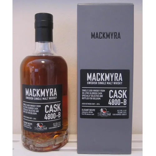 Nordic Whisky #175 - Mackmyra 2007 10 Years The Nectar - Cask 4800-B