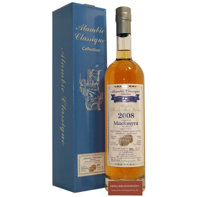 Nordic Whisky #176 - Mackmyra 2008 Alambic Classique Bordeaux Finish
