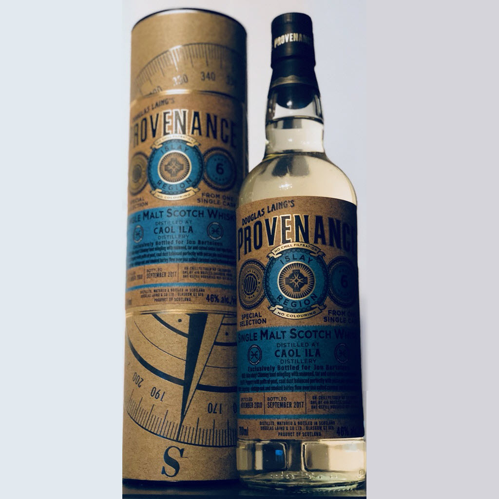 Caol Ila 6 YO Provenance Jon Bertelsen