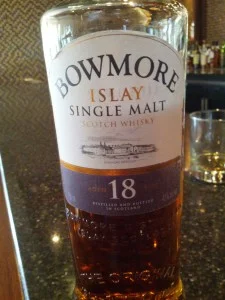 Bowmore 18 YO - noe galt med flasken?