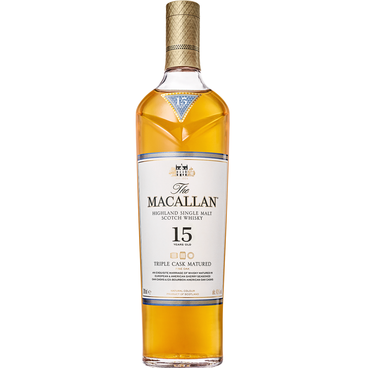 Macallan 15 Yo Triple Cask Matured Whisky Saga