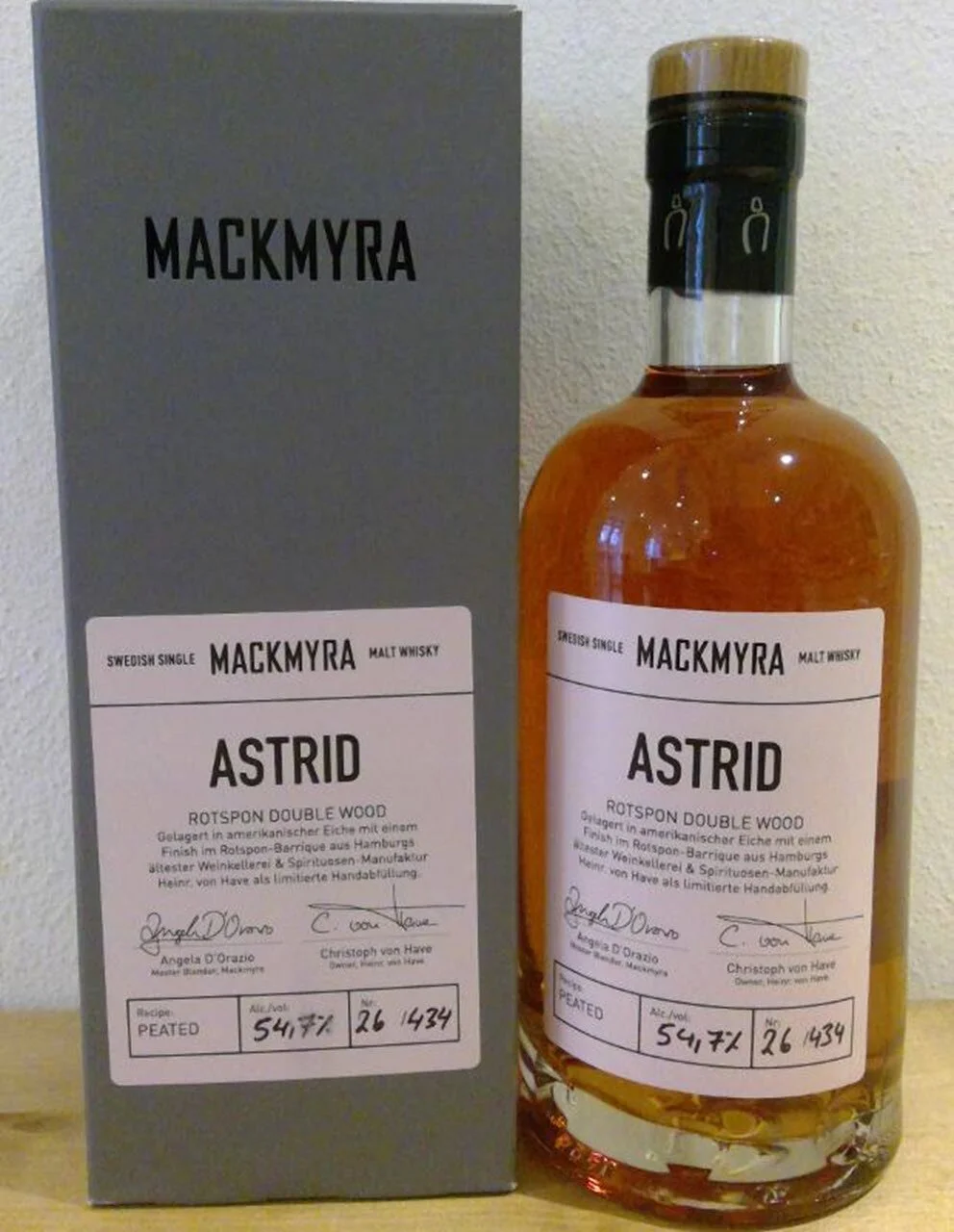 Nordic Whisky #272 - Mackmyra Astrid Rotspon Double Wood