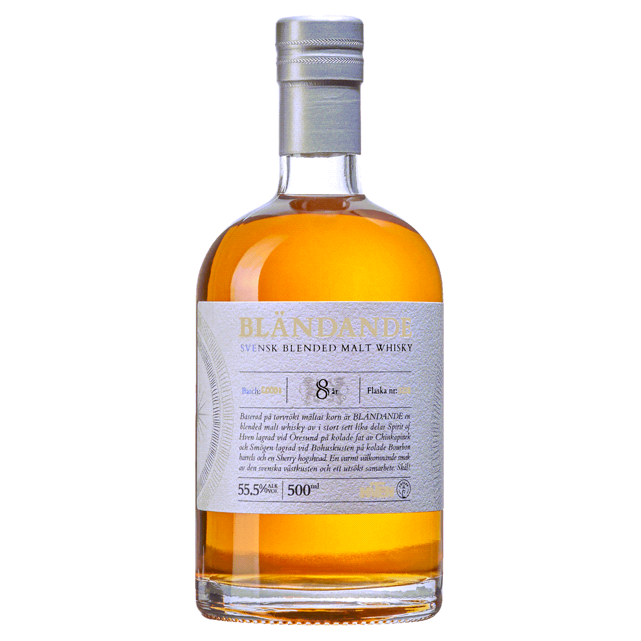 Nordic Whisky 273 Blandande Svensk Blended Malt Whisky Whisky Saga
