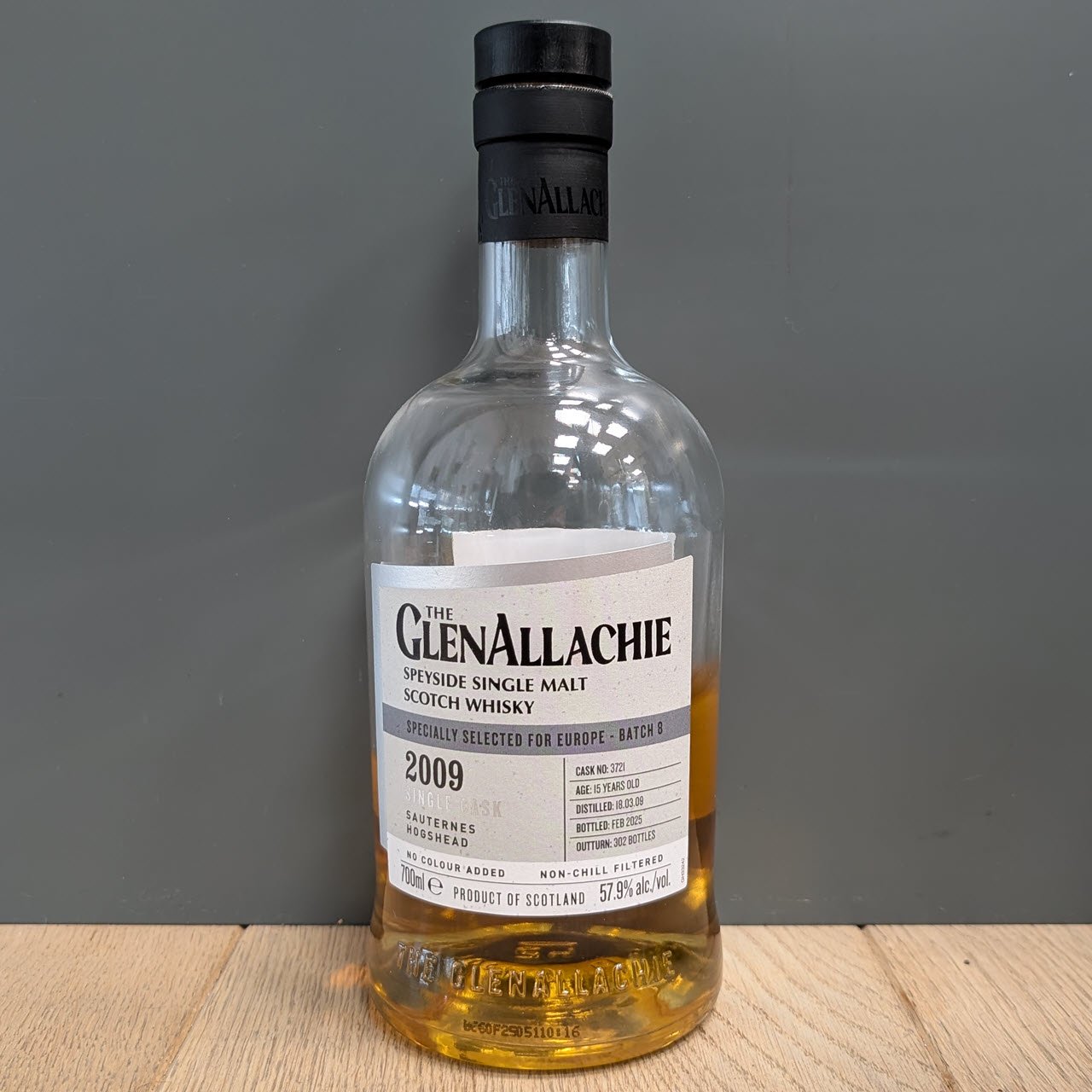GLENALLACHIE SINGLE CASK 2009　グレンアラヒー　モルト　スコッチウイスキー　スコットランド　アルコール度数59.6度　容量700ml　酒　未開栓 The GlenAllachie 2009 Single Cask \u2013 13 Year Old Sauternes Barrel